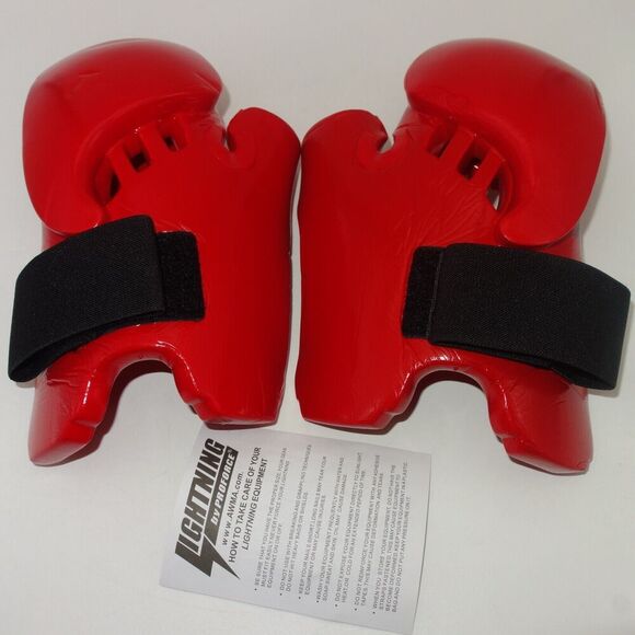 New ProForce Thunder Double Layered Punch Sparring Gloves Adult Size XL RED - Picture 2 of 9